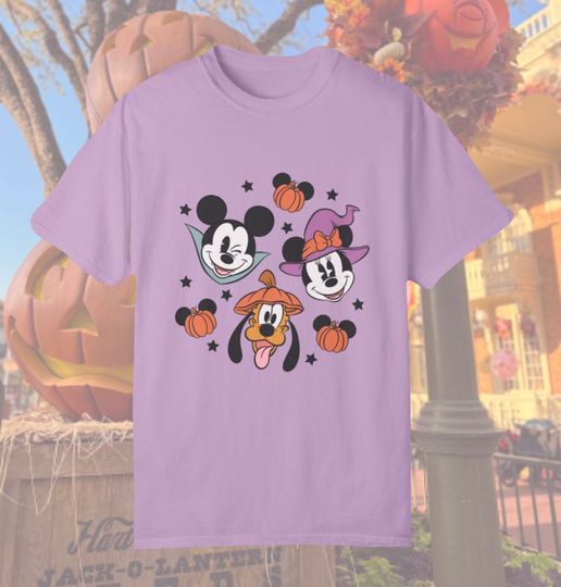 Discover Disney Halloween Character Shirt. Sensational Six Halloween Shirt. Halloween Mickey