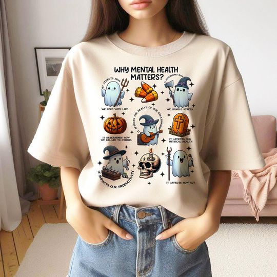 Discover Mental Health Shirt Halloween Therapist School Counselor Halloween Shirt