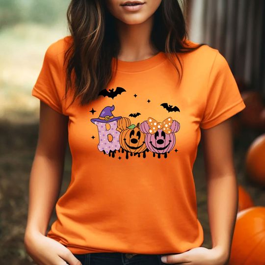 Discover Disney style Halloween T-Shirt, Ghost Eater Shirt, Halloween Pumpkin