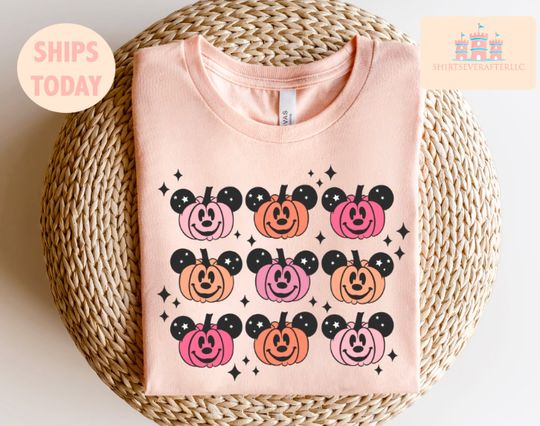 Mouse halloween party shirt, The Most Magical Place, Fall Best Day Ever Mouse Ears