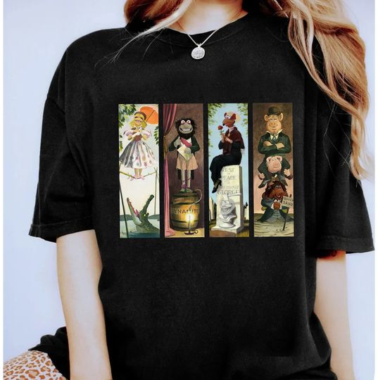 Discover Disney The Muppets Haunted Mansion Halloween Graphic Tee, The Muppets T-shirt
