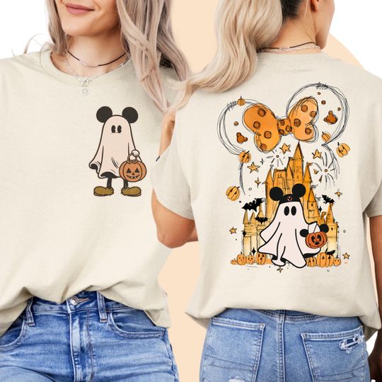Discover Cute Disney Halloween Shirt | Mickey Fall Shirt | Disney Fall