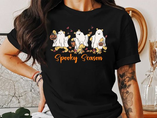 Discover Disney style Halloween T-Shirt, Ghost Eater Shirt, Halloween Pumpkin