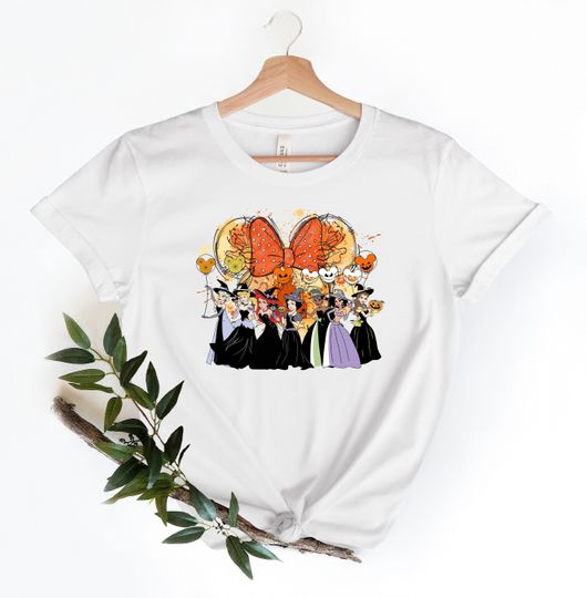 Discover Disney Princess Halloween Castle Shirts, Disneyland Princess Shirts