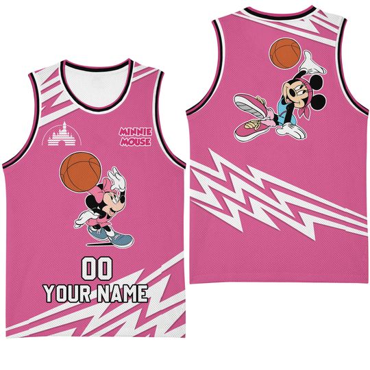 Personalized 2024 Disney Mickey Basketball Jersey