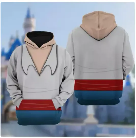 The Little Mermaid Halloween Costume 3D HOODIE HALLOWEEN GIFT CHRISTMAS GIFT
