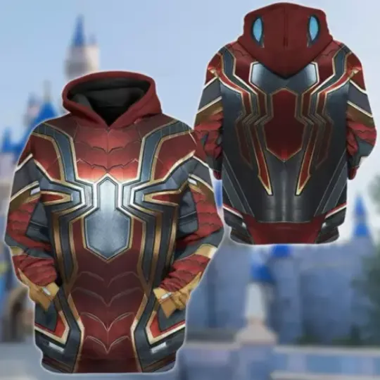 Discover Spiderman Inspired Costume 3D HOODIE Halloween Gift Best Price Christmas Gift
