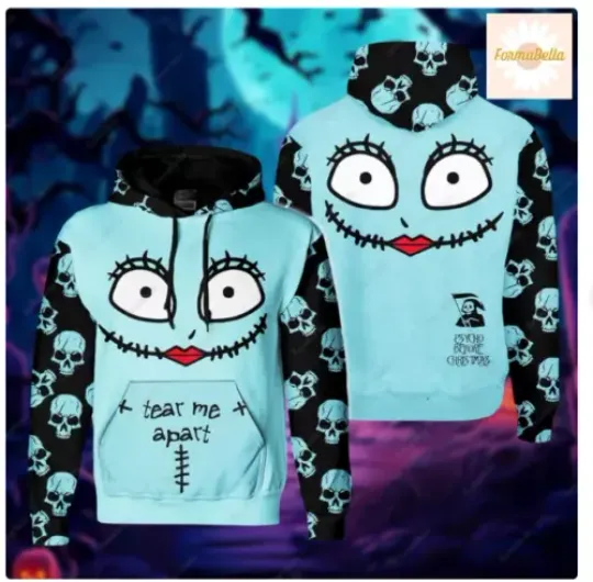 Discover Halloween Sally Costume 3D HOODIE HALLOWEEN GIFT CHRISTMAS GIFT BEST PRICE