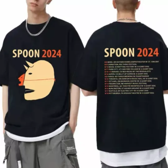 Discover Spoon 2024 Tour Shirt  Spoon Band Fan Shirt  Spoon 2024 Concert Shirt
