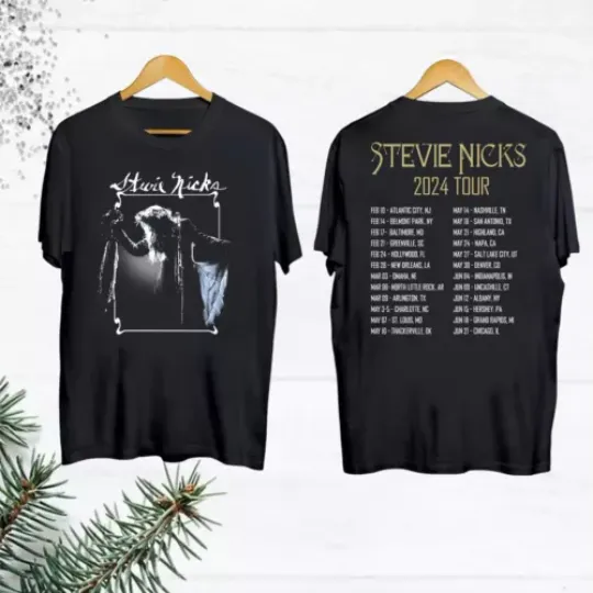 Discover Vintage Stevie Nicks 2024 Tour TShirt  Stevie Nicks Shirt, Fan Gifts