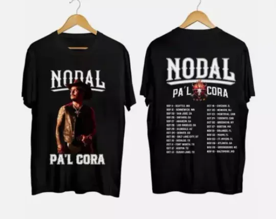 Christian Nodal - Pa l Cora Tour 2024 T-Shirt