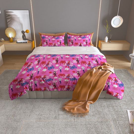 Spidey and friends PINK Bedding Set