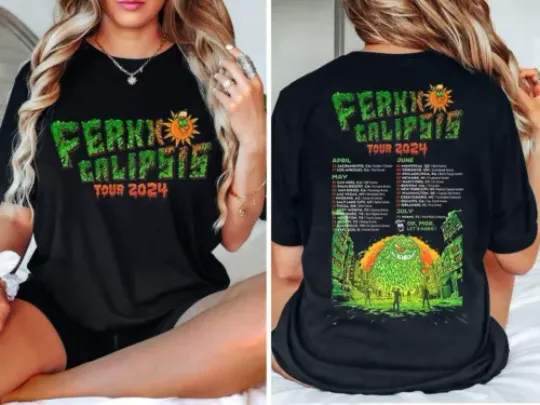 Discover Feid Ferxxo Calipsis T-Shirt,  Feid Tour 2024 Shirt,  Feid Ferxxocalipsis World