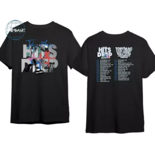 Discover TobyMac s Hits Deep Tour 2024 T-Shirt