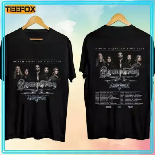Discover Symphony X Tour 2024 Concert Unisex T-Shirt