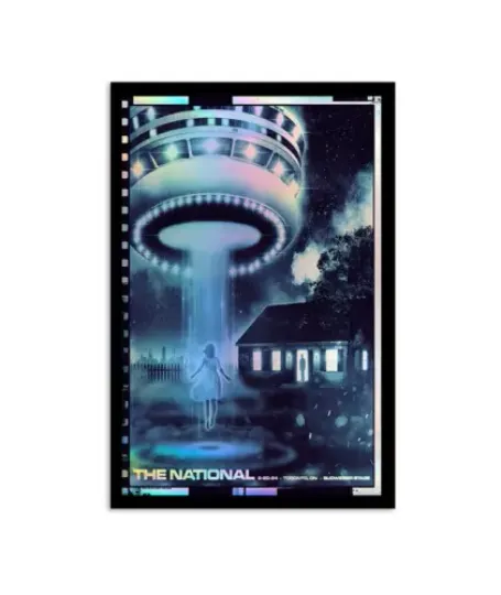 The National September 20 Budweiser Stage Toronto, ON Tour 2024 Poster