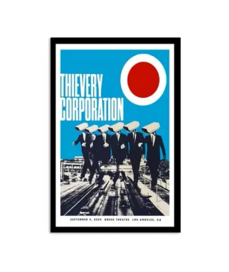 Discover Thievery Corporation In Los Angeles, CA On September 4 2024 Tour Poster