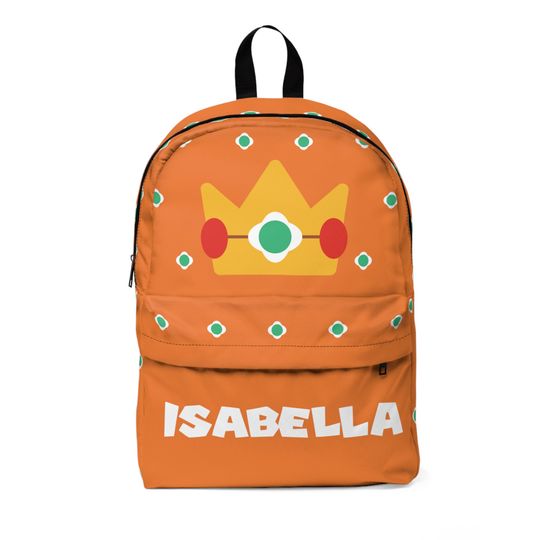 Discover Daisy Personalized Backpack kids gamer backpack Mario fan schoolbag for girl flower backpack set gift for girl customizable schoolbag