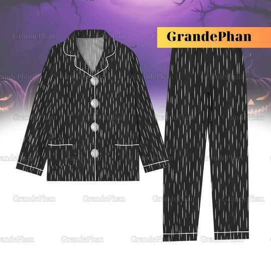 Haloween Scary Teddy Cosplay Costume Pajamas Set, Horror Movie Pajama, Halloween Disney, Womens Cosplay Pajama, Family Disney Pajama