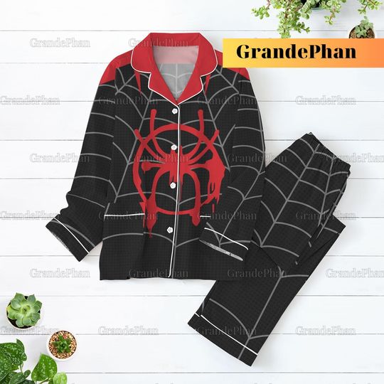 Discover Spiderman Costume Cosplay Pajamas Set, Spiderman Pajamas Family, Womens Spiderman Pajama, Holiday Pajamas, Funny Christmas Pajamas