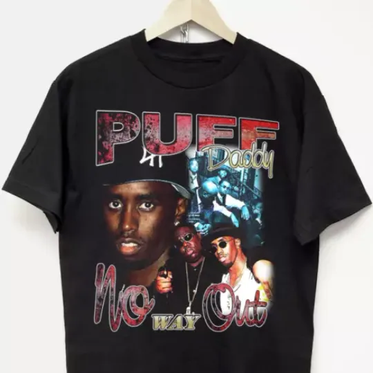Discover P DIDDY T-SHIRT vtg puff daddy rap tee biggie w tang band tupac bad boy merch 90 y2k