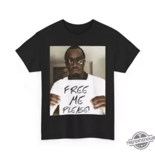 Discover Free Diddy  Unisex T-Shirt Black