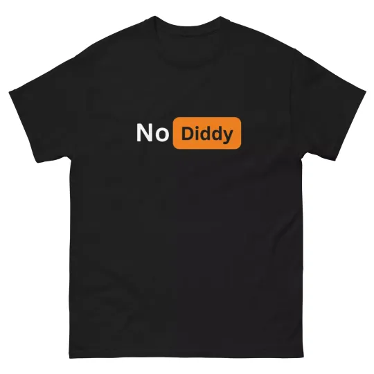 Discover No Diddy T-shirt -- No Diddy -- Trendy T-Shirt