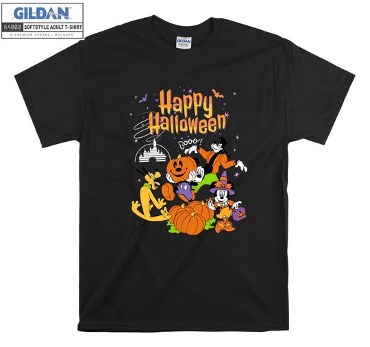 Discover Halloween Disney Family Mickey Minnie Halloween T shirt Hoodie Hoody T-shirt