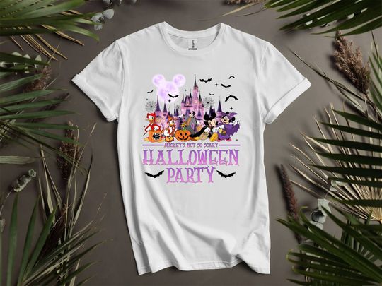 Discover Disney Halloween Party Custom T-Shirts for Men, Women, and Kids