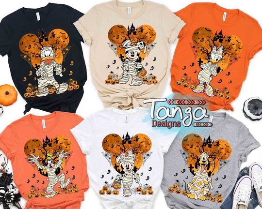 Discover Disney Mickey & Friends Costume Mummy Halloween Shirt