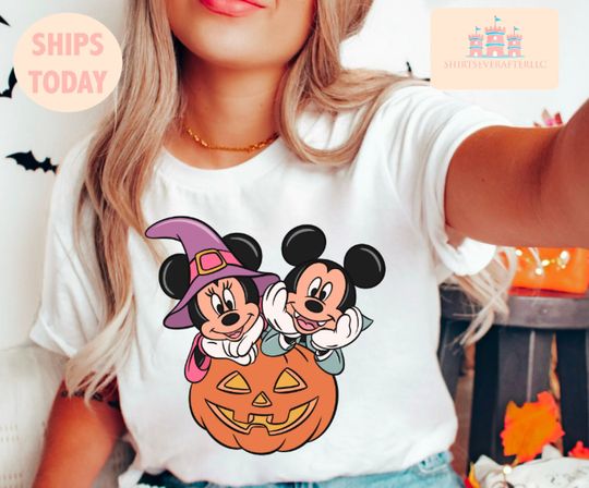 Discover Happiest Place On Earth Shirt, The Most Magical Place, Fall Best Day Ever Mouse Ears
