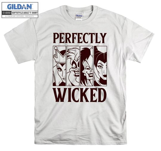 Discover Perfectly Wicked Disney Villains T-shirt Hoodie Kids Child Tote Bag Tshirt