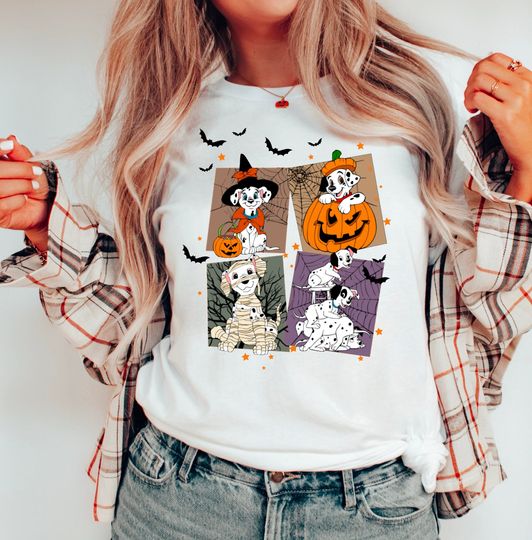 Discover 101 Dalmatian Halloween shirt, Dalmatian shirt, Disney Halloween shirt, Halloween shirts