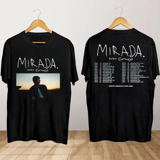 Ivan Cornejo Mirada 2024 Tour T-Shirt, Ivan Cornejo Band T-Shirt, Mirada 2024 Tour Shirt, Ivan Cornejo Fan Gift, Ivan Cornejo Merch