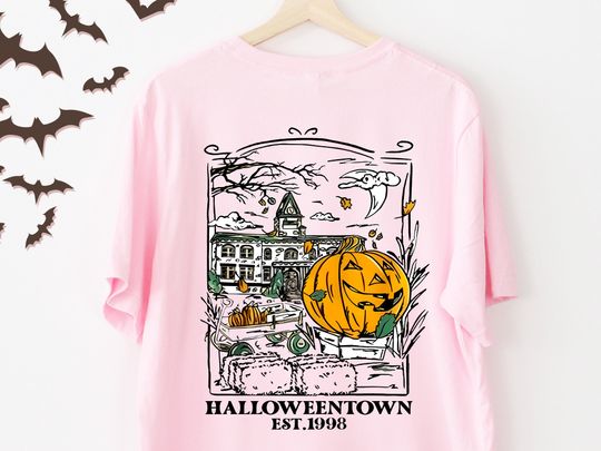 Discover Halloweentown Tee Retro Halloweentown T Shirt Halloween Movie Merch Witchy T Shirt