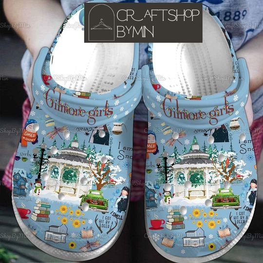 Star Hollow Gilmore Girls Shoes, Lukes Dinner Sandals, Dragonfly Shirt, Retro Gilmore Girl Slippers, TV Show Fans Gift, TV Series Shoes