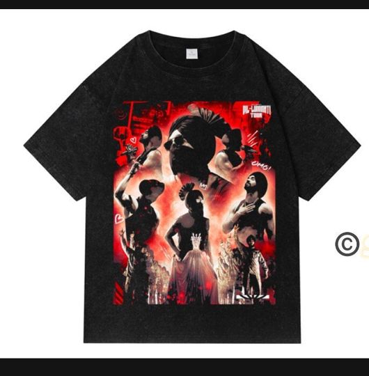 Diljit Dosanjh T shirts ,  Dil-Luminati Tour TShirt