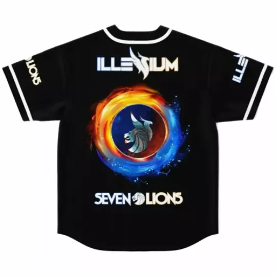 Discover Special Gift! Seven Lion Jersey , Illenium Rave Jersey For EDM
