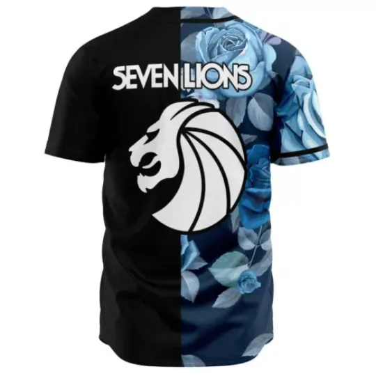 Discover Special Gift! Seven-lions Blue Rave Jersey For EDM, Gift For Fans