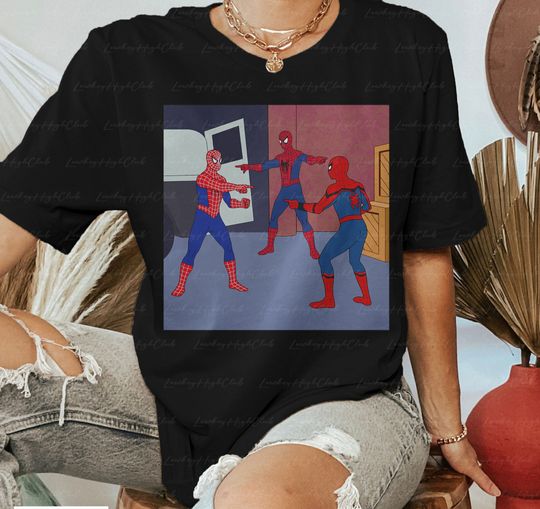 Multiverse Spiderman Meme Shirt, No Way Home Shirt, 3 Spidermans Shirt, Multiverse Madness, Parker 2001, Spiderman Shirt, Funny Avengers Tee