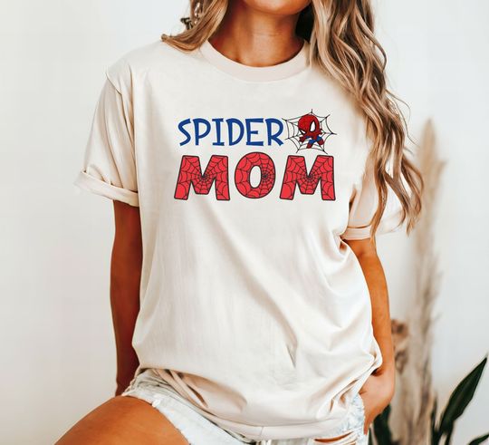 Discover Spider Mom Birthday Shirt, Custom Family Spider Tshirt, Spider Dad, Spider Mom Shirts, Family Matching Shirts, Spiderman Family Shirts