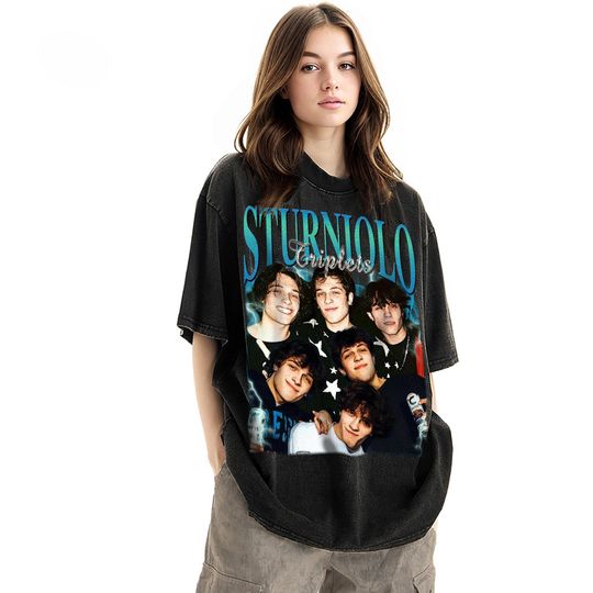 Discover Limited  Sturniolo Triplets Vintage Unisex Shirt, Homage tee, 90s retro design graphic T-Shirt: Ideal Gift for Him and Her