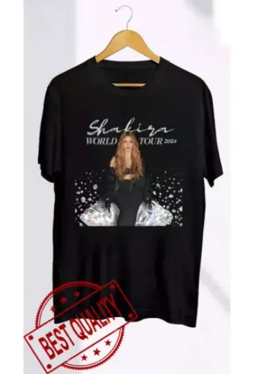 Discover Shakira Las Mujeres Ya No Lloran 2024 Short Unisex Tee Cotton Shirt