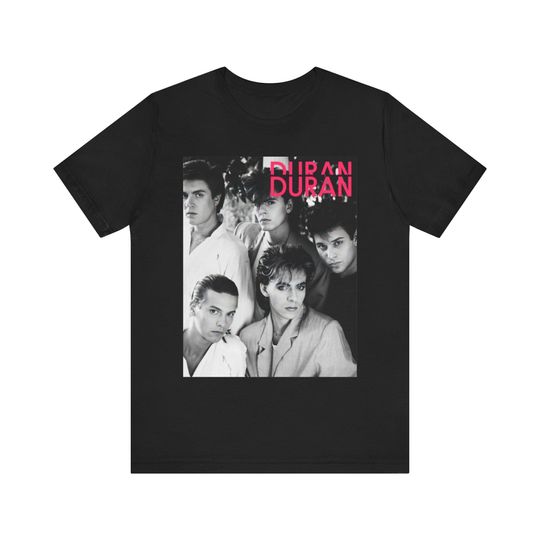 Discover Duran Duran Aesthetic Vintage 90s Inspired T-Shirt, Bootleg 90s Minimal Graphic T-Shirt, Duran Duran Pop Music T-shirt, Retro Gift For Fan