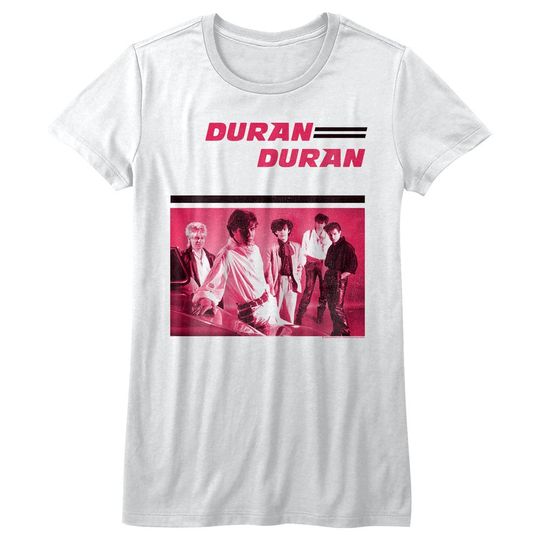 Discover Duran Duran T-Shirt Vintage  Women's White T-Shirt 1981 Album New Wave TShirt Vintage Band T-Shirt Womens TShirts Gift For Her