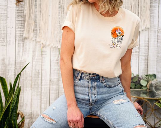 Discover Disney Daisy Duck Mummy And Pumpkin Lantern Halloween Shirt, Mummy Daisy Tee