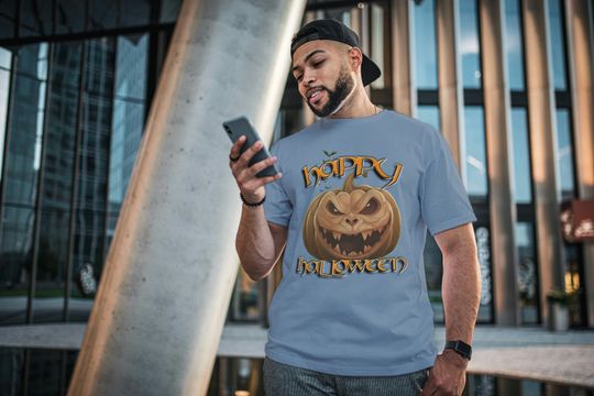 Discover Happy Halloween Unisex Softstyle T-Shirt