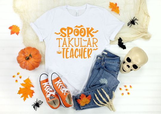Discover Spook Takular Teacher Shirt,Halloween Teacher Shirt, Elementary School Teacher Shirt