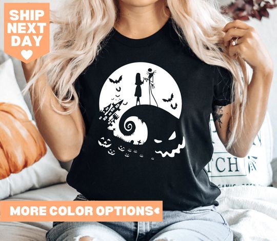 Discover Nightmare Before Christmas Shirts, Jack and Sally Shirt, Oogie Boogie Halloween Shirt