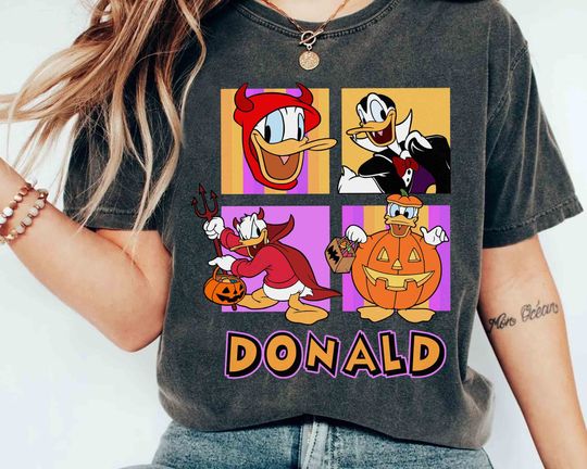 Discover Cute Disney Mickey And Friends Donald Duck Costume Halloween Shirt
